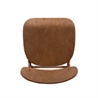 Boraam Wood Solvang Bar Height Stool in Brown Ale Finish