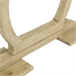 Boraam Zen Rectangular Pine Wood Console Table - Barnwood Sandblast