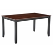 Boraam Bloomington Dining Table - Black/Cherry