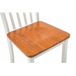 Boraam Bloomington Dining Chairs - Set of 2 - Cream/Honey Oak