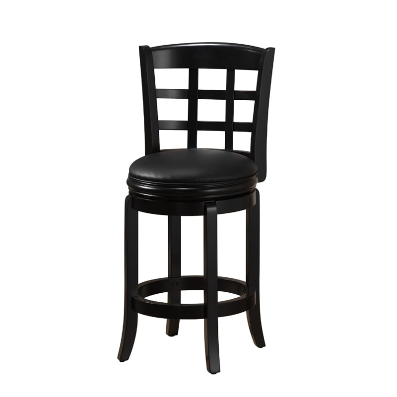 Boraam Kyoto Swivel Counter Stool - Black