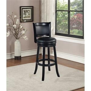 Boraam Augusta Swivel Extra Tall Bar Stool - Black