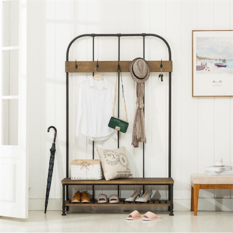 Boraam Annie Hall Tree - Natural Finish