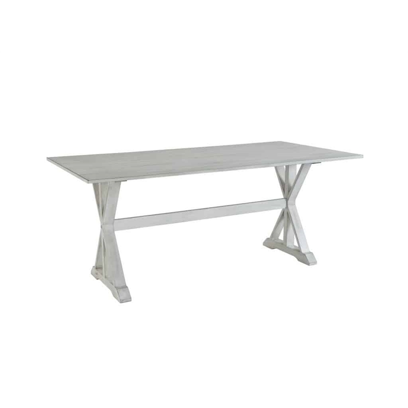 Boraam Jamestown 6pc Dining Set - Antique White