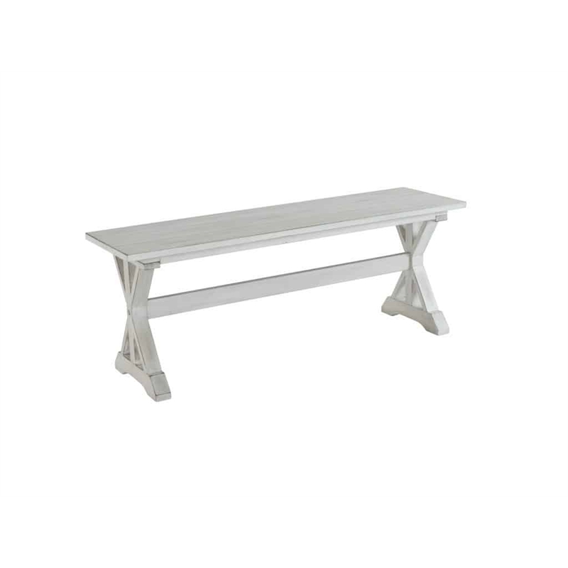 Boraam Jamestown 6pc Dining Set - Antique White