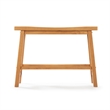 Boraam Sonoma Backless Bench - Honey Oak