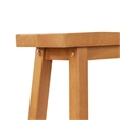 Boraam Sonoma Backless Bench - Honey Oak