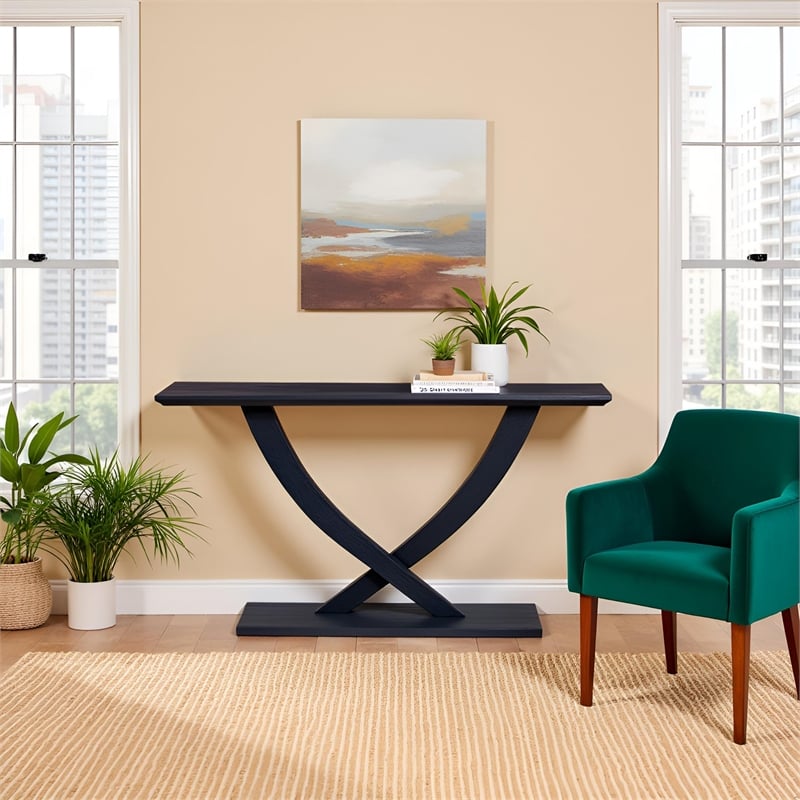Boraam Rasmus Console Table - Navy Blue
