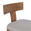 Boraam Theodora T- Back Bar Stool with Wood Seat Frame and Cushion