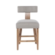 Boraam Thalia T-Back Counter Stool with Fully Upholstered Cushion