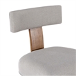 Boraam Thalia T-Back Counter Stool with Fully Upholstered Cushion
