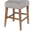 Boraam Thalia T-Back Counter Stool with Fully Upholstered Cushion