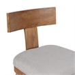 Boraam Theodora T- Back Counter Stool with Wood Seat Frame and Cushion