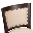 Melrose Swivel Counter Stool - Espresso Wire-Brush