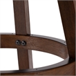 Melrose Swivel Counter Stool - Cappuccino Wire-Brush