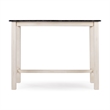 Sonoma Pub Table - Antique White/European Black