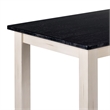 Sonoma Pub Table - Antique White/European Black