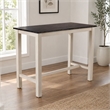 Sonoma Pub Table - Antique White/European Black