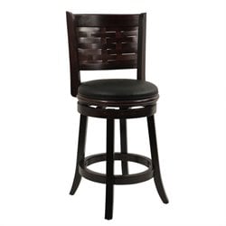 Boraam Sumatra 24 Swivel Counter Cappuccino Bar stool 852896480240 