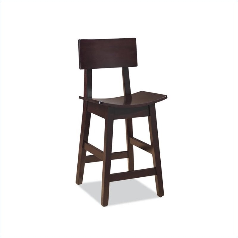 Boraam Torino 24 Stationary Counter Cappuccino Bar stool 852896340247 