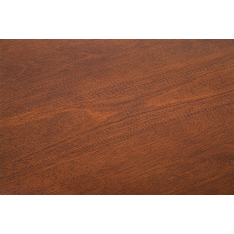 Boraam Wood Bloomington 5 Piece Dining Set in Black/Cherry Finish