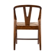 Boraam Wishbone Dining Chairs - Set of 2 - Cappuccino Finish