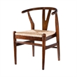Boraam Wishbone Dining Chairs - Set of 2 - Cappuccino Finish