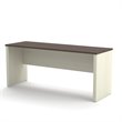 Bestar Prestige Plus Desk Shell in White Chocolate and Antigua Bestar Prestige Plus Desk Shell in White Chocolate and Antigua