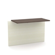 Bestar Prestige Plus Return Bridge in White Chocolate and Antigua