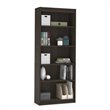 Bestar Standard 5 Shelf Bookcase in Dark Chocolate