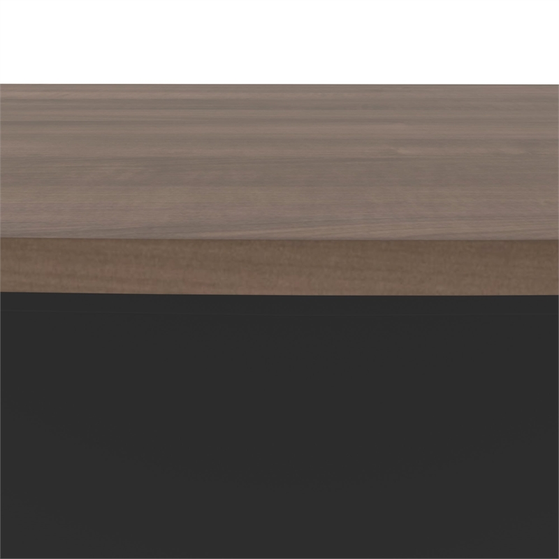 Bestar Connexion Desk Return in Antigua and Black