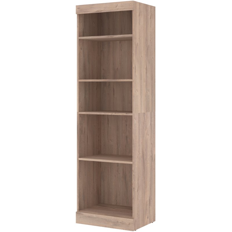 Bestar Pur 25W Closet Organizer in Rustic Brown - Engineered Wood