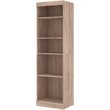 Bestar Pur 25W Closet Organizer in Rustic Brown - Engineered Wood