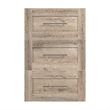 Pur 3 Drawer Set for Pur 25W Closet Organizer in Rustic Brown - Engineered Wood