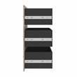 Pur 3 Drawer Set for Pur 25W Closet Organizer in Rustic Brown - Engineered Wood