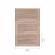 Pur 3 Drawer Set for Pur 25W Closet Organizer in Rustic Brown - Engineered Wood