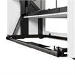 Bestar USA Claremont Contemporary Engineered Wood Full Murphy Bed in White