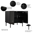 24W Modular Storage Cabinet with Doors - Engineered Wood