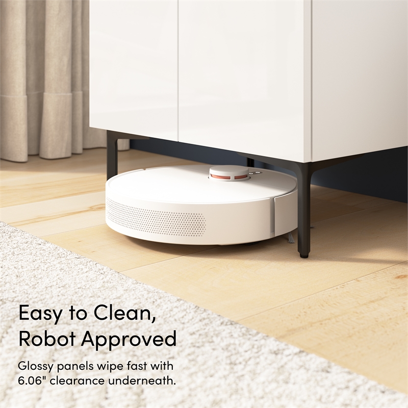 24W Modular Tall Storage Cabinet with Doors - Engineered Wood