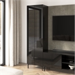 24W Modular Tall Storage Cabinet with Doors - Engineered Wood