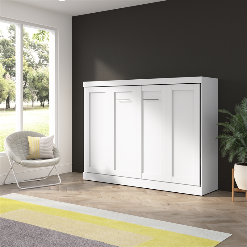 Pur 80W Full Horizontal Murphy Bed - Engineered Wood