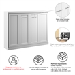 Pur 85W Queen Horizontal Murphy Bed - Engineered Wood