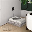 Key West 59W Full Murphy Cabinet Bed with Pullout Drawer - Engineered Wood