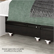 Key West 65W Queen Murphy Cabinet Bed with Pullout Drawer - Engineered Wood