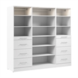 Florence 85W x 25D Closet Organizer System Slab - Engineered Wood