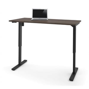 Bestar 30&quot x 60&quot Power Adjustable Standing Desk in Antigua