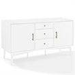 Crosley Landon 3 Drawer Sideboard in White