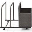Crosley Furniture Palm Harbor Coastal Wicker / Rattan Patio Float Caddy in Gray