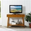 Crosley Furniture Landon 2 Drawer Wood Console Table in Acorn Brown