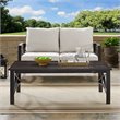 Crosley Furniture Kaplan Metal Patio Coffee Table in Oil Rubbed Bronze